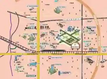 Kumar MagnaCity Location Map – Hadapsar Pune
